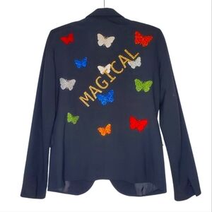 Hipchik Couture Black "Magical" Blazer